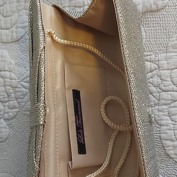 Lulu Townsend silver/gold handbag - Picture 4 of 4